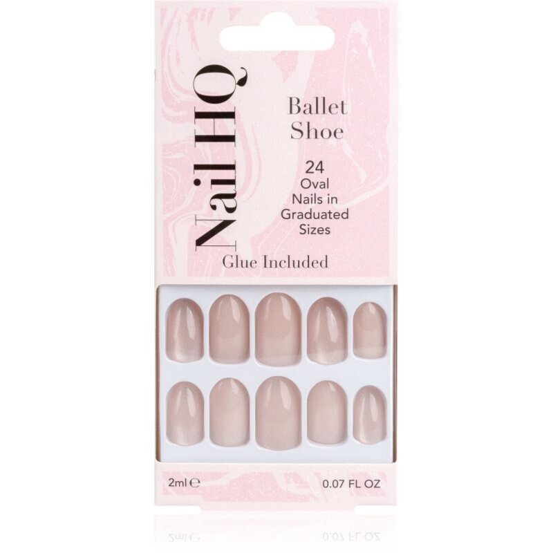 Nail HQ Ballet Shoe umelé nechty 24 ks