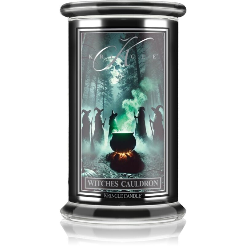 Kringle Candle Halloween Witches Cauldron vonná sviečka 623 g