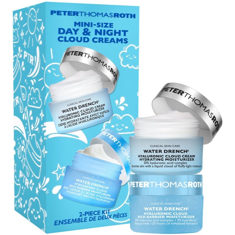 Peter Thomas Roth Water Drench Mini Day & Night Cloud Creams darčeková sada pre intenzívnu hydratáciu