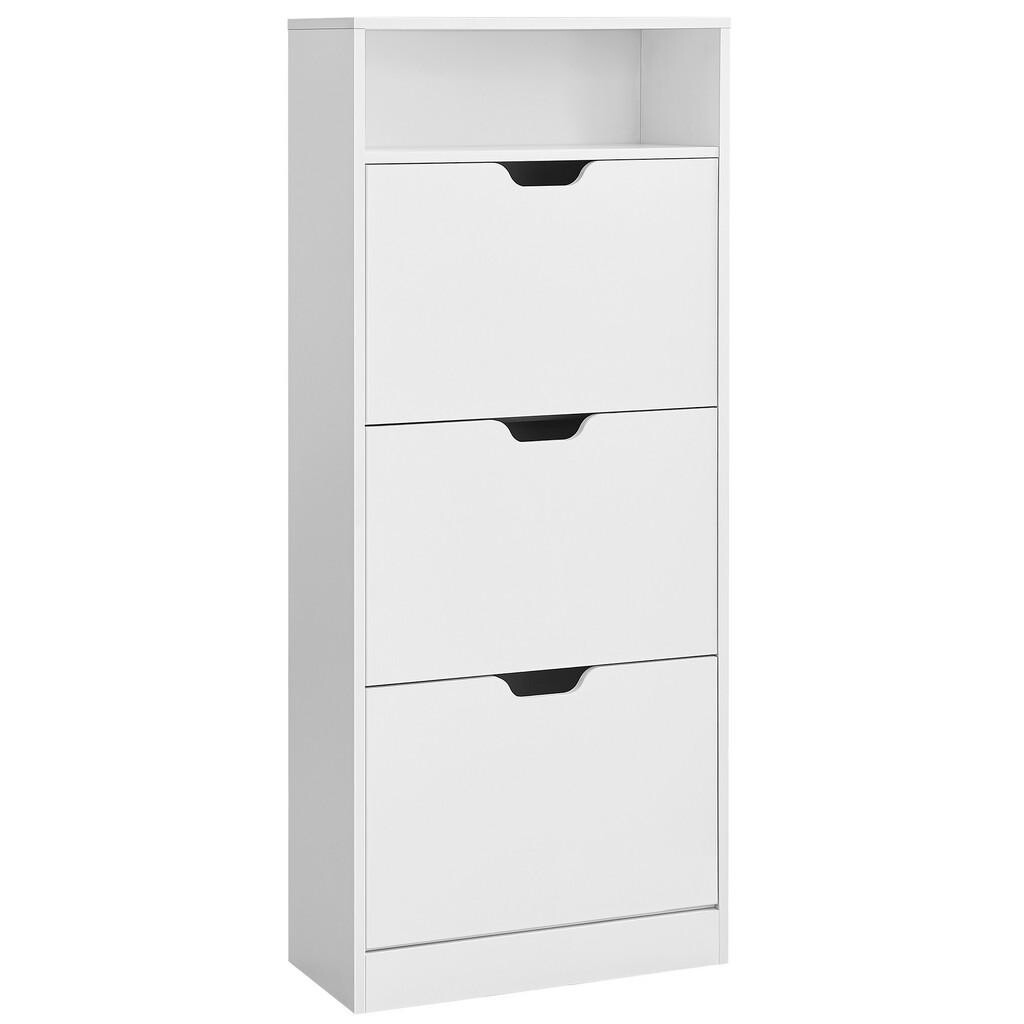 MID.YOU VÝKLOPNÁ SKRINKA NA TOPÁNKY, biela, 60/139/24 cm