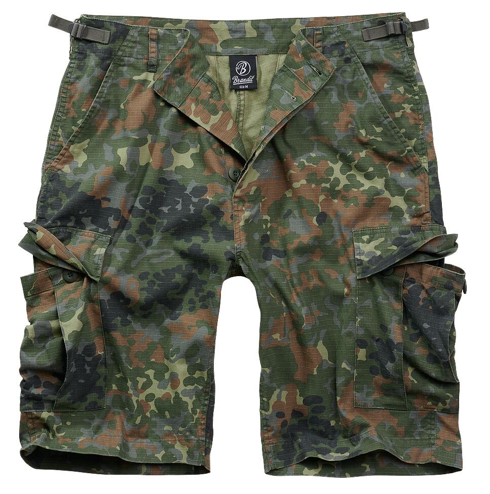 Kraťasy Brandit BDU Ripstop - flecktarn, 3XL