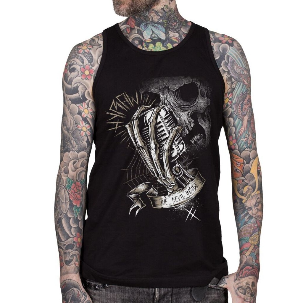 Tielko pánske Hyraw Rock N Rolla - čierne, XXL