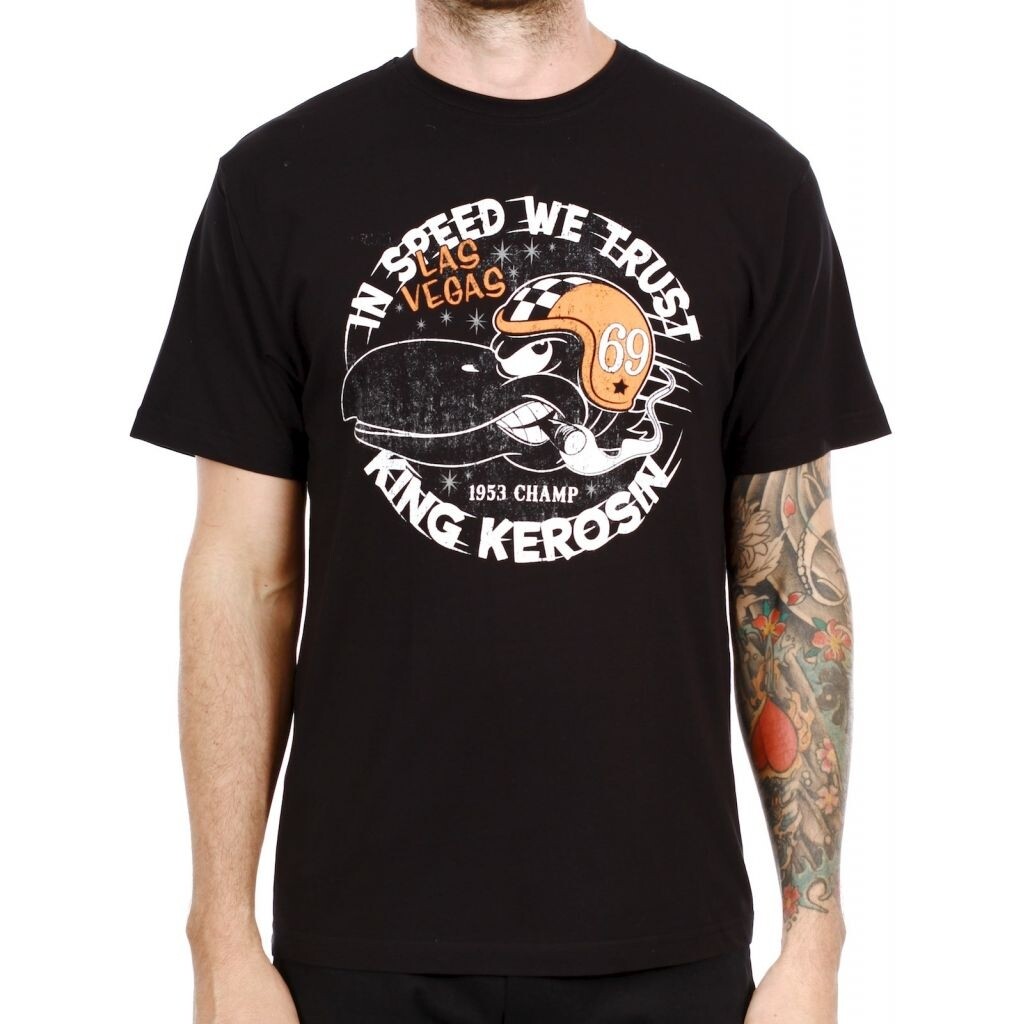 Tričko King Kerozín In Speed We Trust - čierne, S