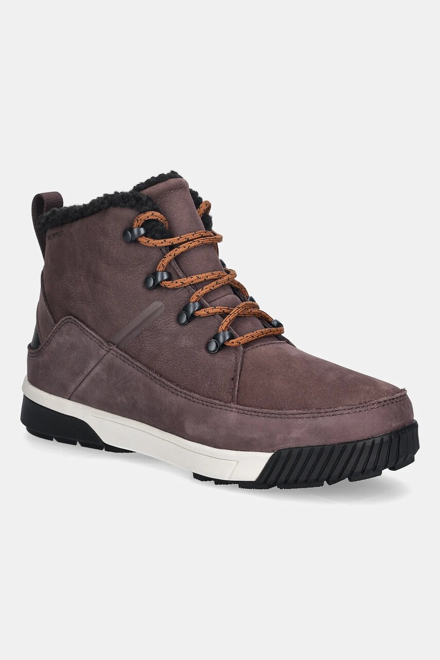 Snehule The North Face Sierra Mid Lace červená farba, NF0A4T3XC9R1