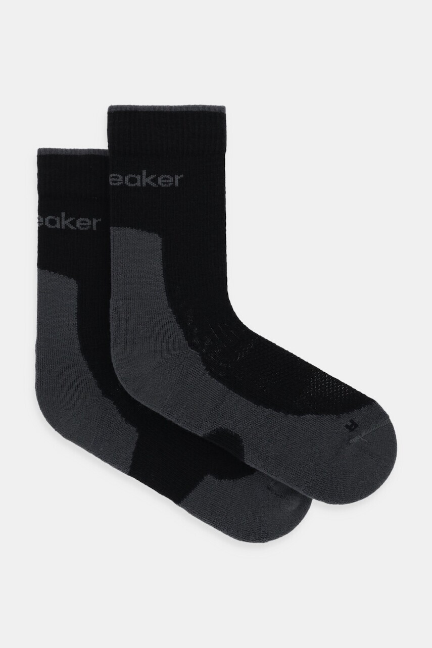 Vlnené ponožky Icebreaker Merino Hike+ čierna farba, IB0A578O0FB1