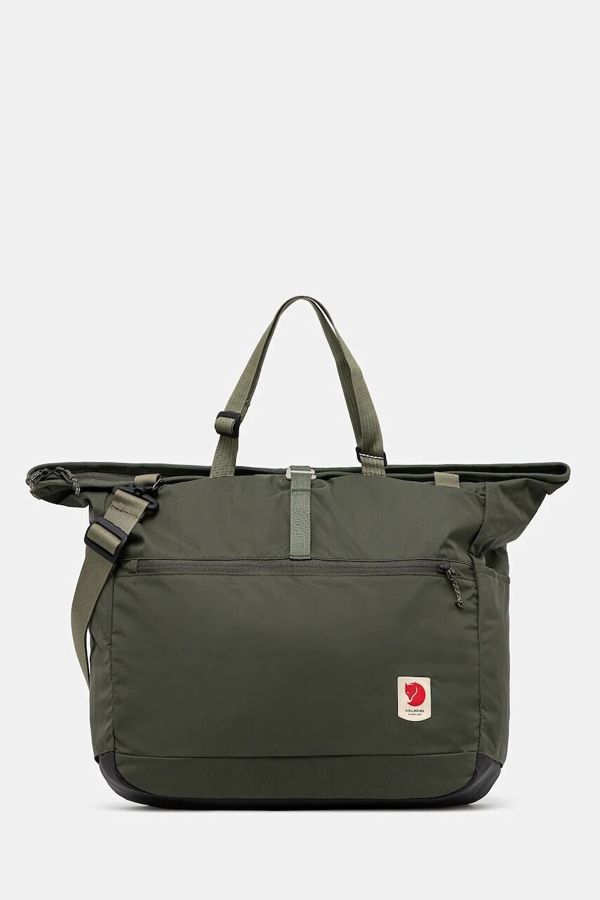 Kabelka Fjallraven High Coast Tote 30L zelená farba, F23200331