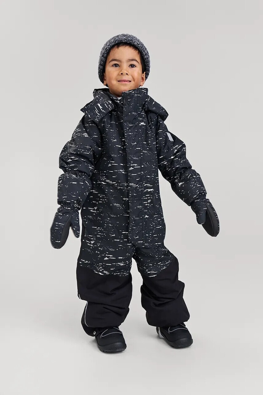 Detský overal Reima Kirkas čierna farba, 5100404A