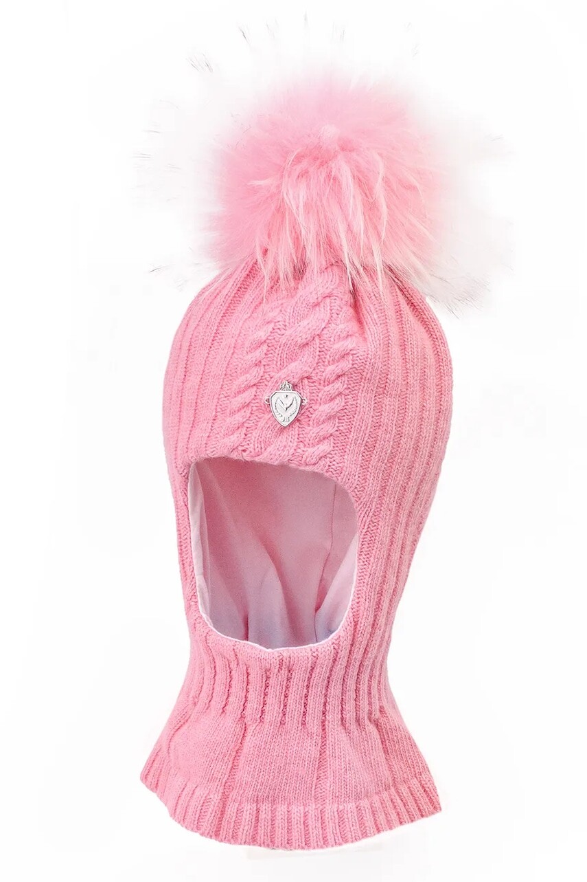 Detská kukla s prímesou vlny Jamiks ESTERE II ružová farba biela, JZI071