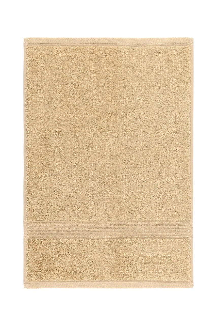 Bavlnený uterák BOSS LOFT Shell 40 x 60 cm béžová farba