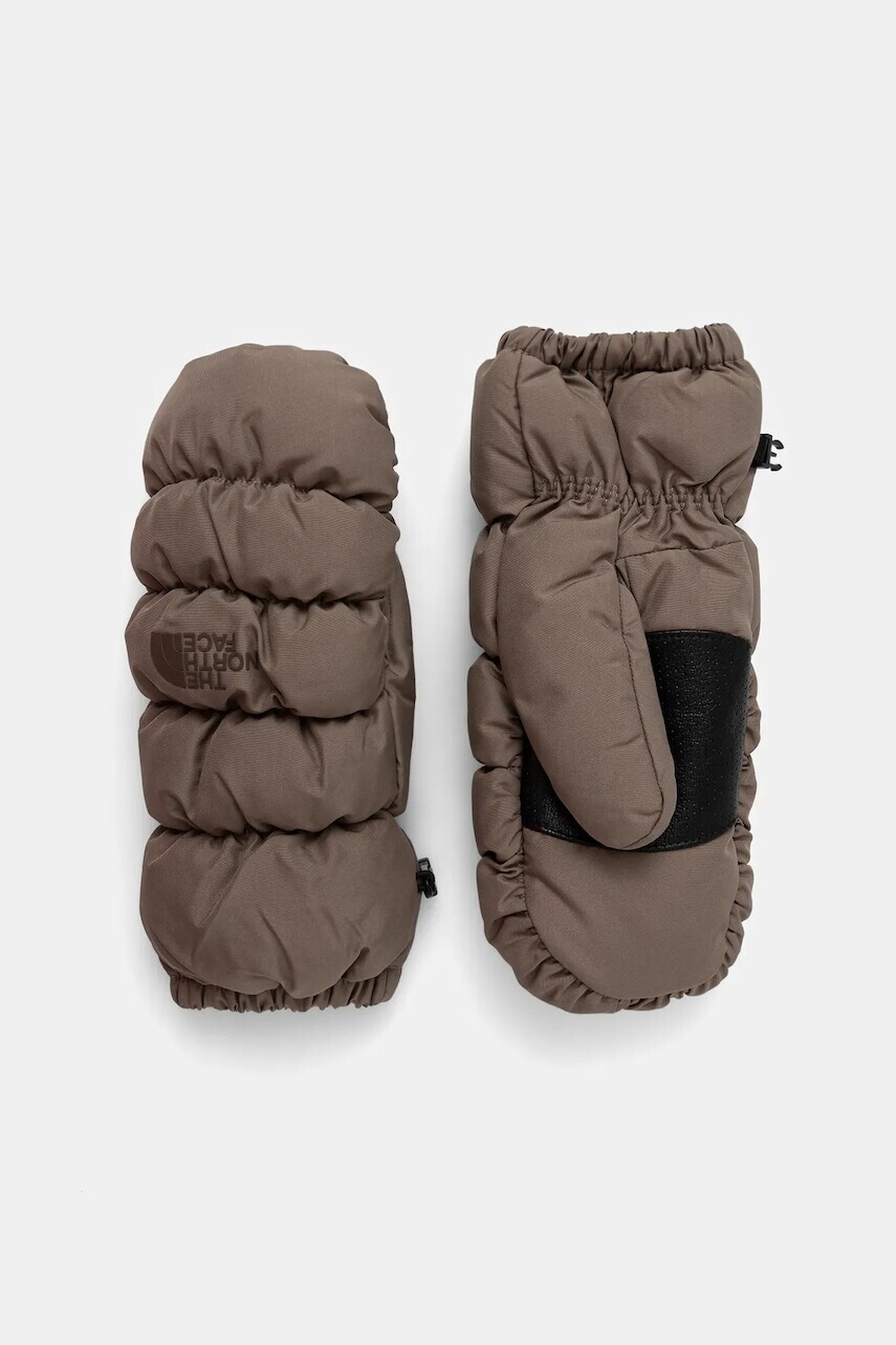 Lyžiarske rukavice The North Face Montana hnedá farba, NF0A88JQBOW1