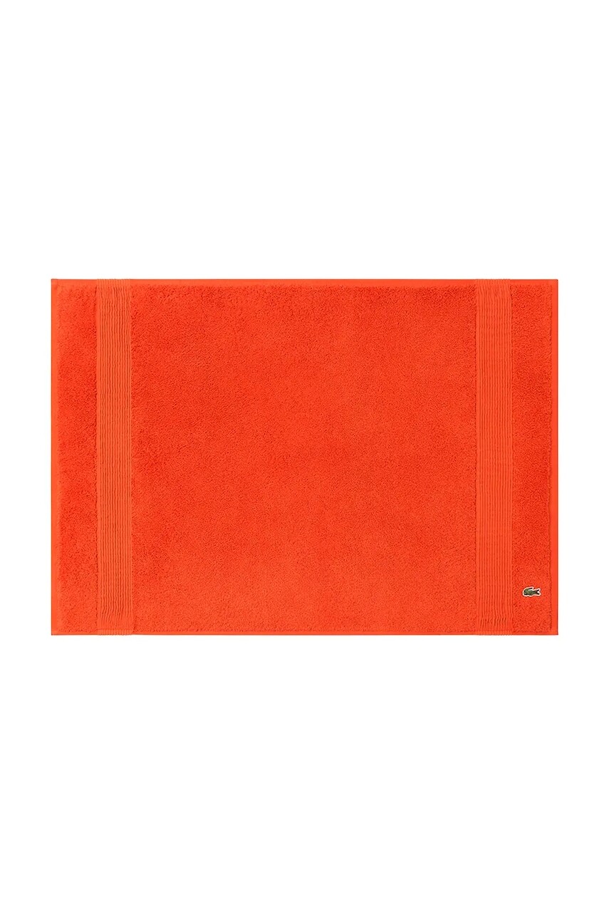 Kúpeľňová predložka Lacoste L LECROCO Glaieul 50 x 70 cm oranžová farba