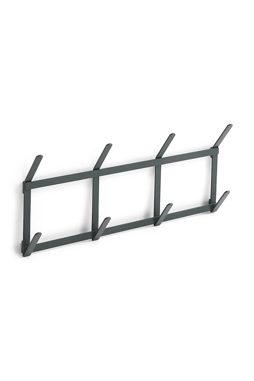 Nástenný vešiak HAY Tape S/49,5 x 5,5 x 22 cm šedá farba