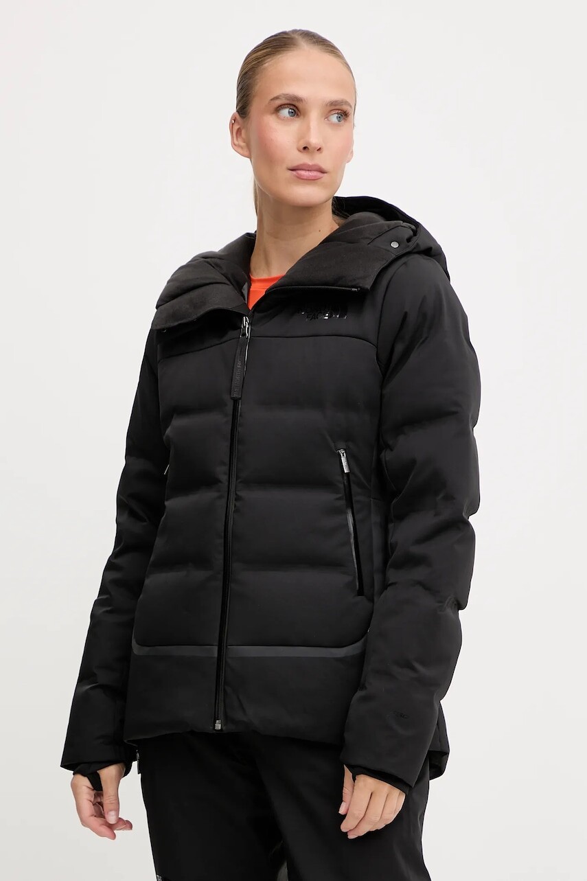 Páperová lyžiarska bunda The North Face Cirque čierna farba, NF0A87WSGOF1