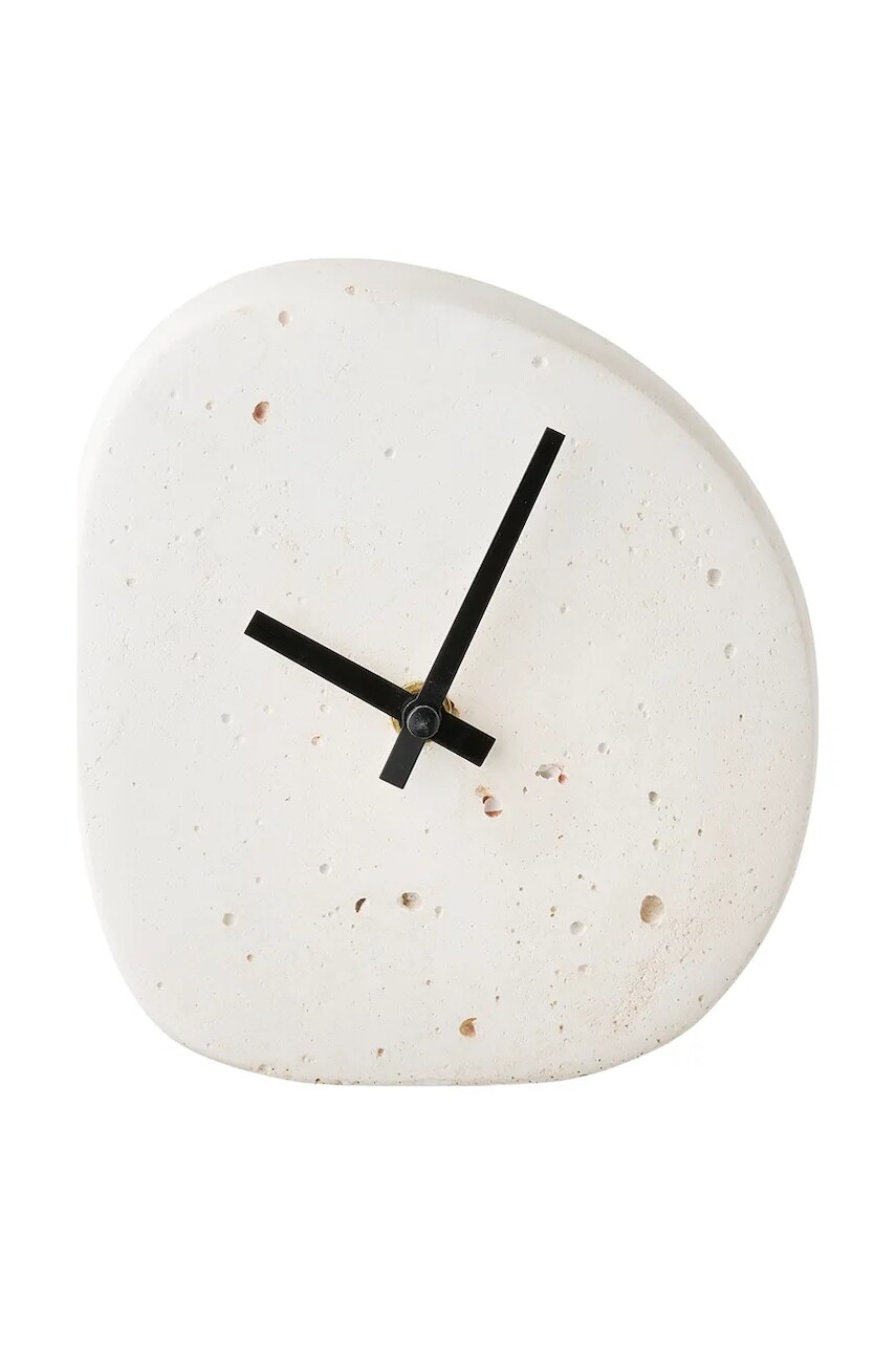 Nástenné hodiny House Nordic Linz 14 x 15 cm biela farba