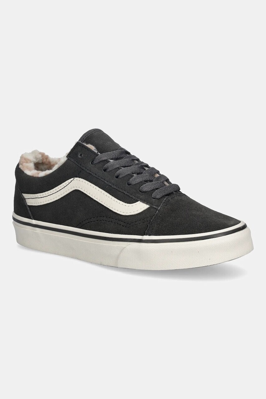 Tenisky Vans Old Skool Cozy čierna farba, VN000D9YEMV1