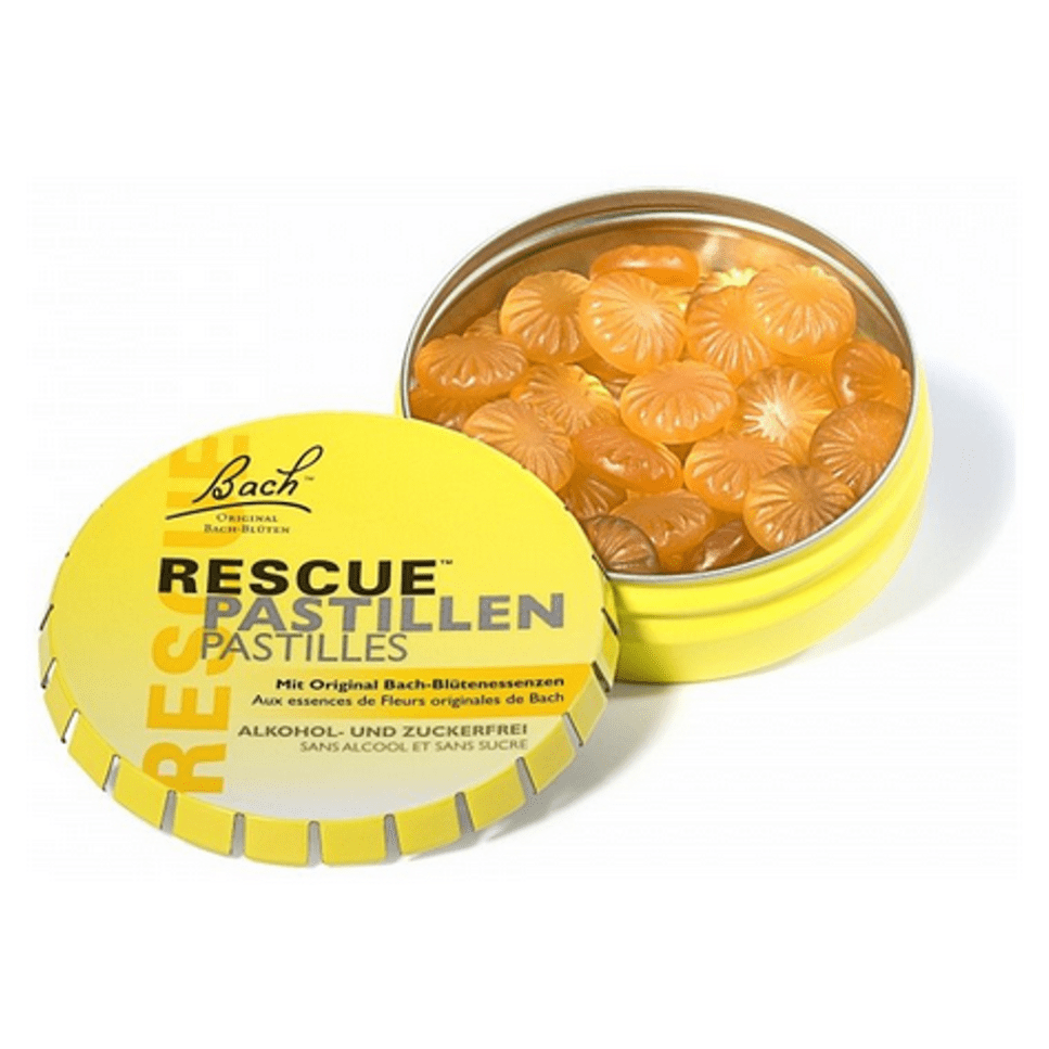RESCUE® Bachove kvetové esencie krízové pastilky pomaranč 50 g