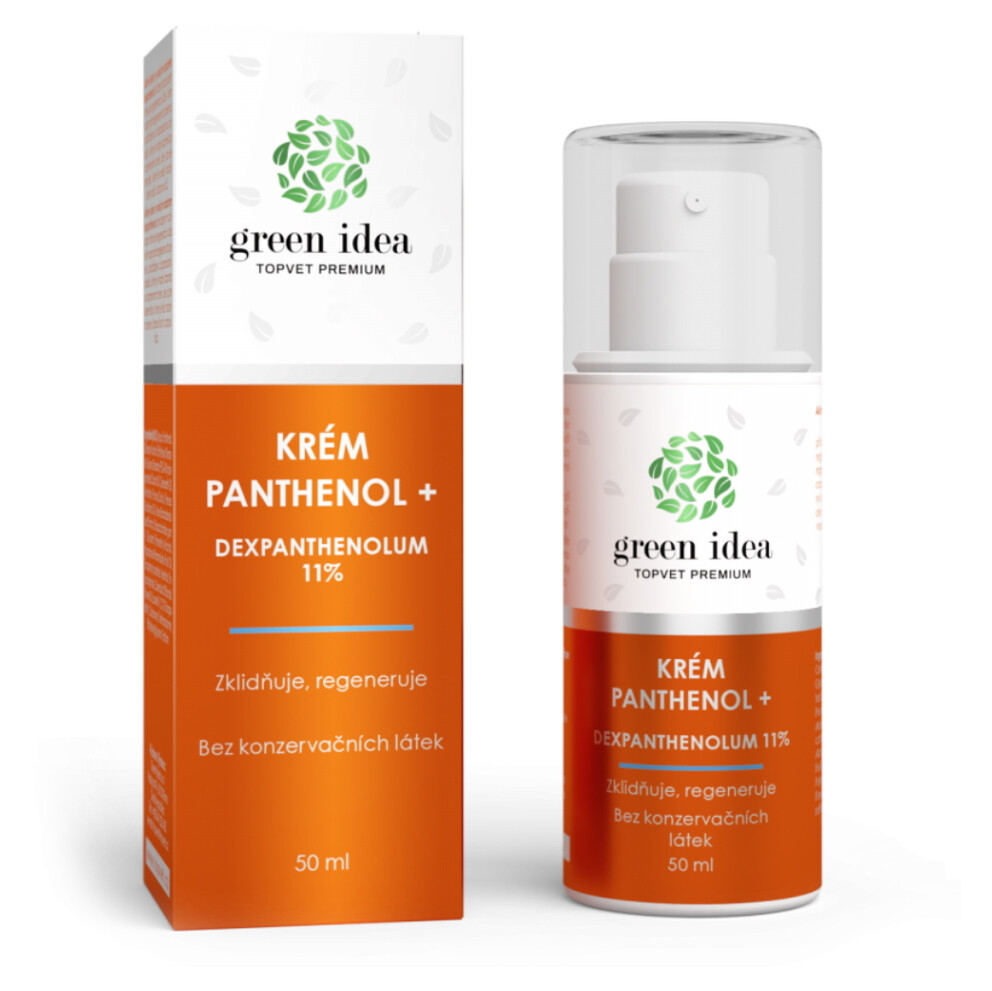 GREEN IDEA Panthenol + Krém 11% 50 ml