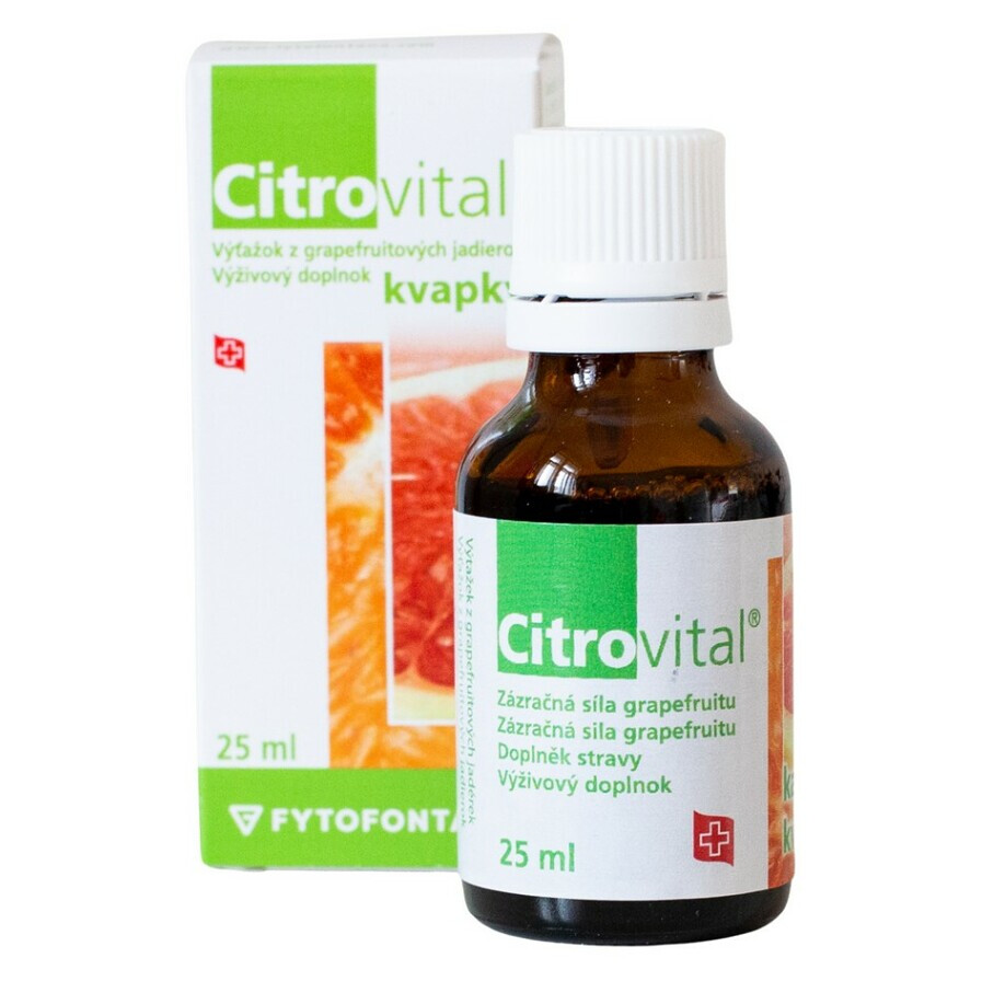 CITROVITAL Kvapky 25 ml
