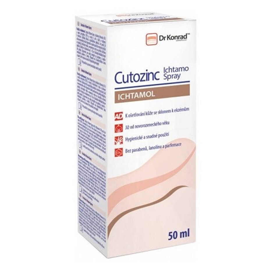 DR KONRAD Cutozinc Ichtamo Spray 50 ml