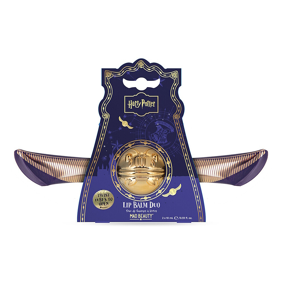 MAD BEAUTY Harry Potter set balzam na pery 2 x 10 ml
