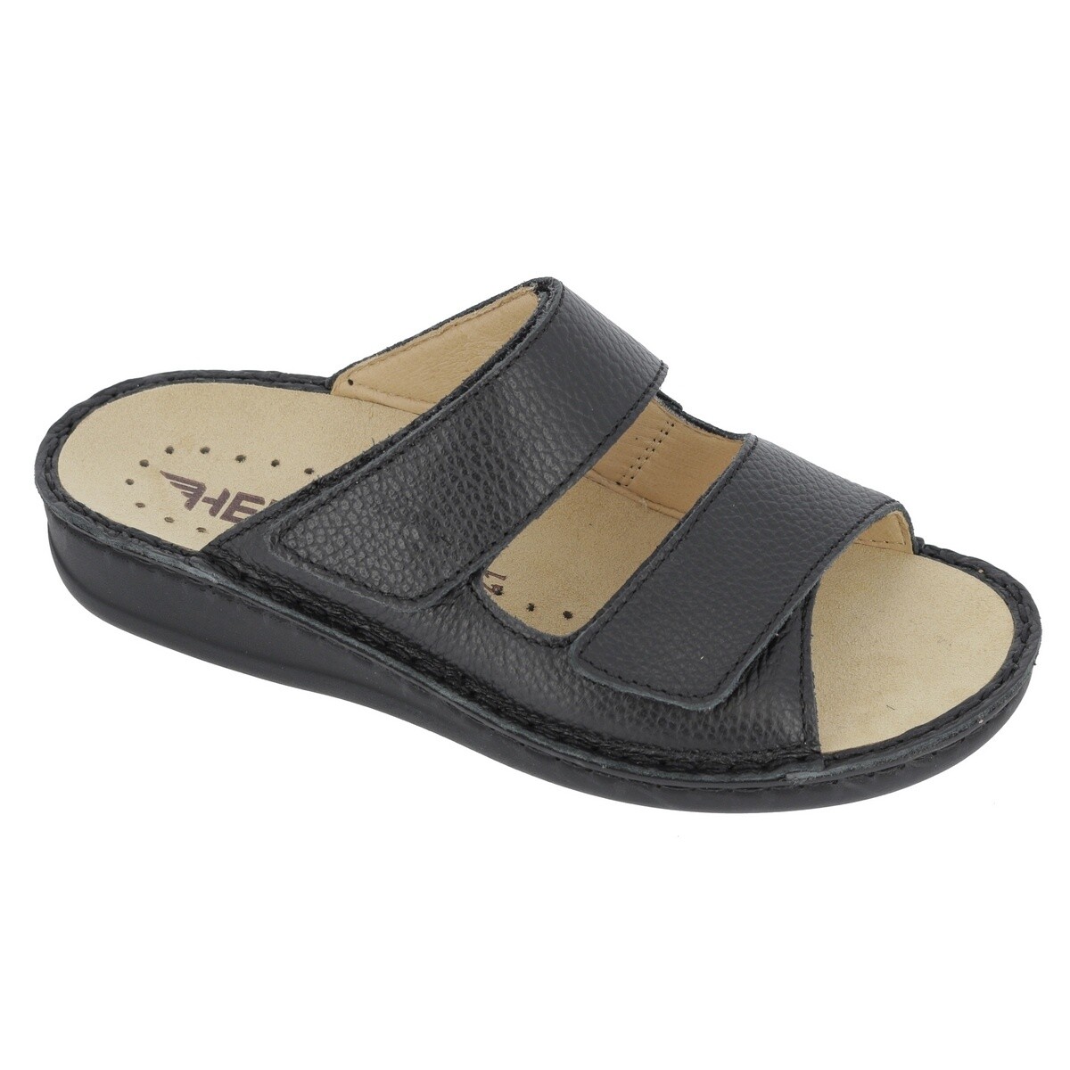 Papuče Hergos Cervo, hnedé, veľkosť 41, 41 EU