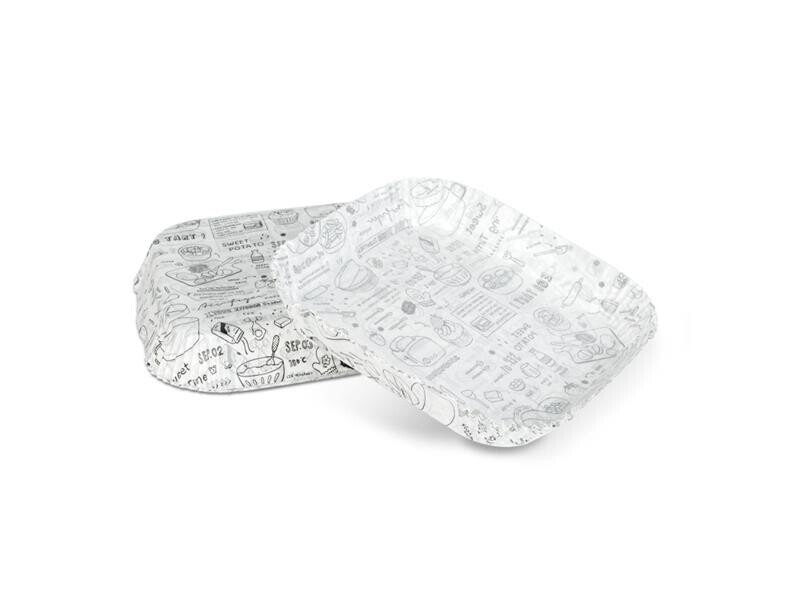 Papier na pečenie BEWELLO BW1031B do fritézy 23x23cm 50ks
