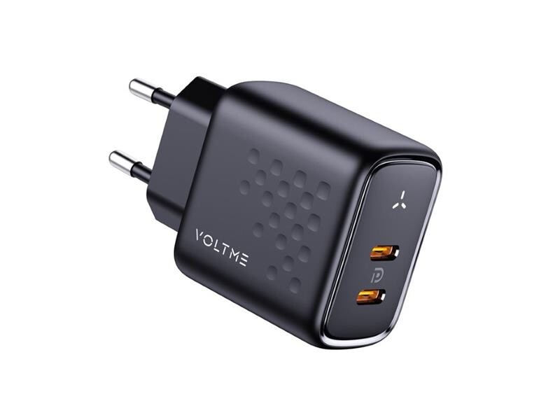 Adaptér USB VOLTME Revo 45 Duo CC 45W EU Black