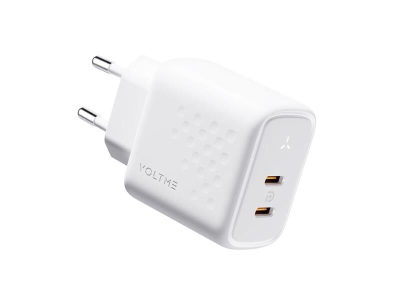 Adaptér USB VOLTME Revo 45 Duo CC 45W EU White