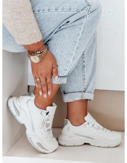 Dámske tenisky biele