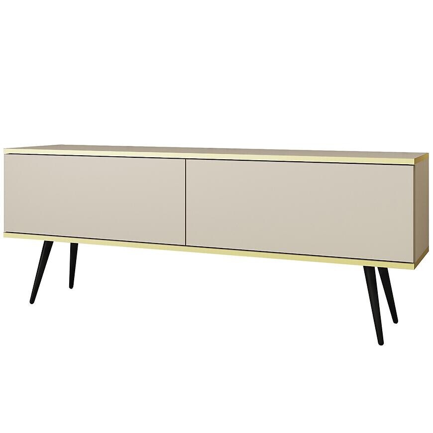 TV stolík Oro 135 Bez+ Čierne nohy