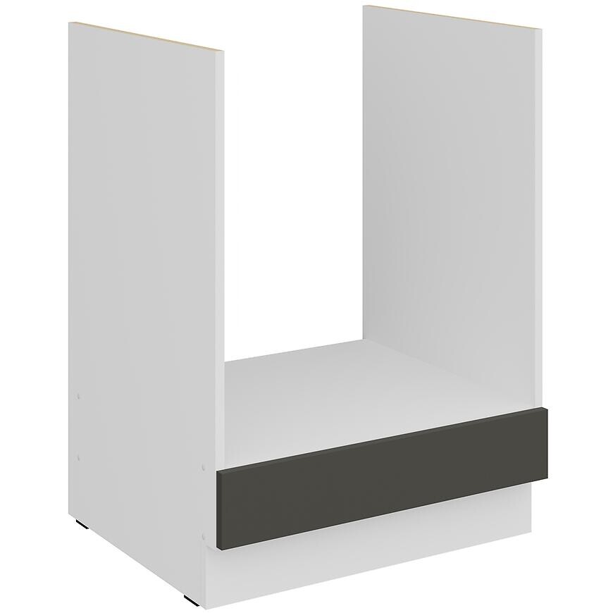 Kuchynská skrinka Aria-Gr/Wh Anti Fingerprint 60dg Bb