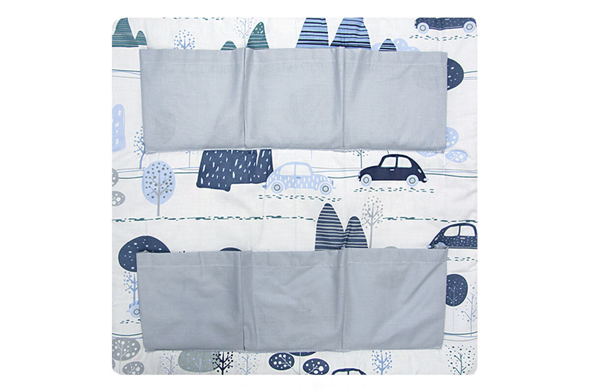 Vreckár Autá - modrý