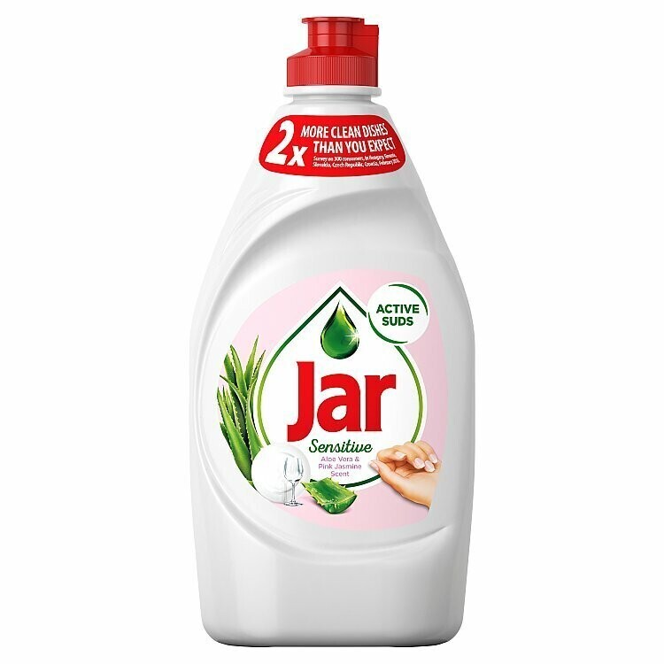 Jar Sensitive Aloe Vera & Pink Jasmine na riad 450ml