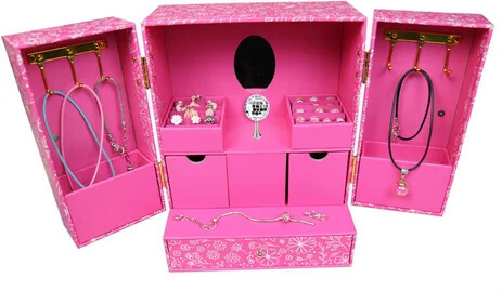 Detská šperkovnica so šperkami