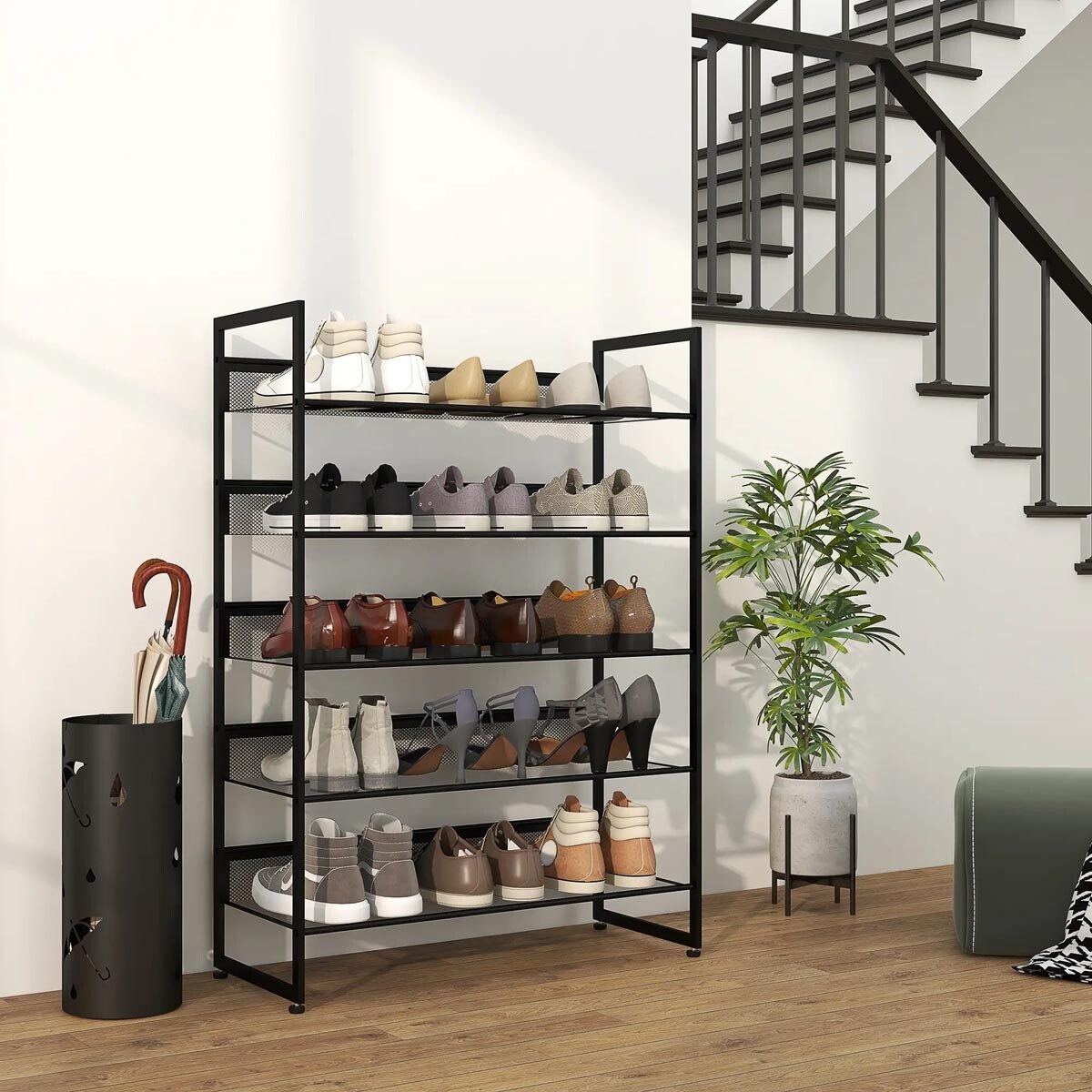 Stojan na topánky, vysoký