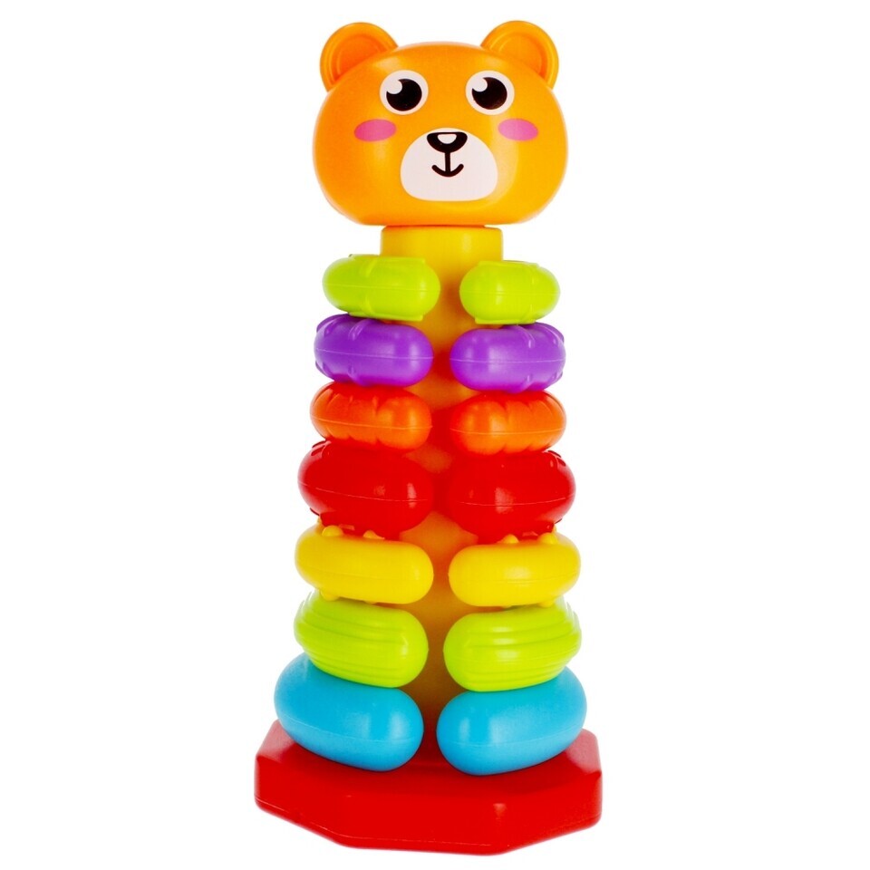 BamBam Pyramída farebný medveď