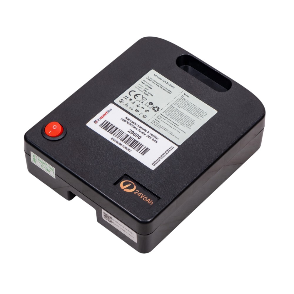 inSPORTline Náhradní baterie k vozíku Feally 24V 6Ah