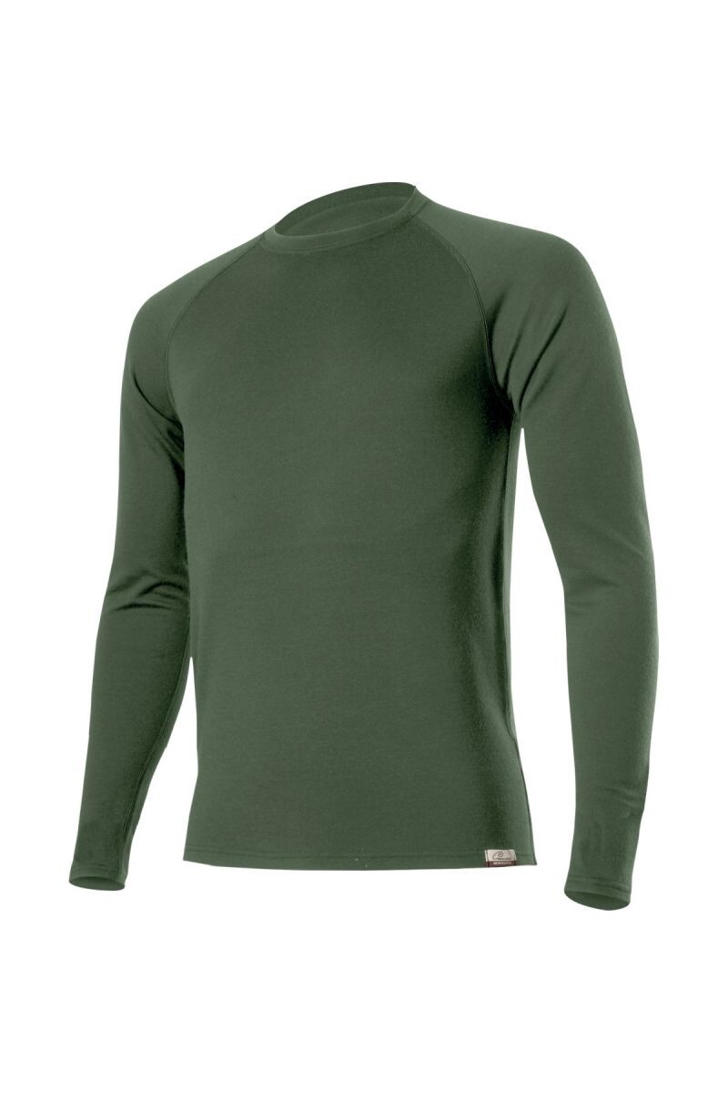 Lasting WITY 6262 zelená vlnená Merino mikina Veľkosť: S 8595067872087