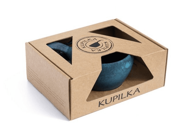 Kupilka KUKSA 370 ml Large + spork 205 SET - Blueberry (BLUE) 6430014972255