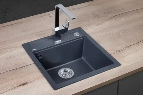 CONCEPT DG00C50dg Drez granitový bez odkvapu TMAVO ŠEDÝ