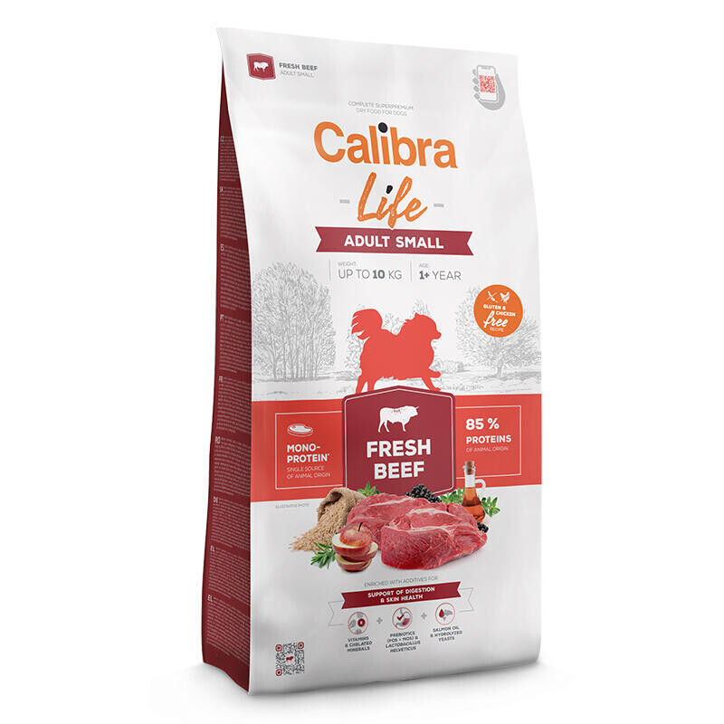 Calibra Dog Life Adult Small Fresh Beef