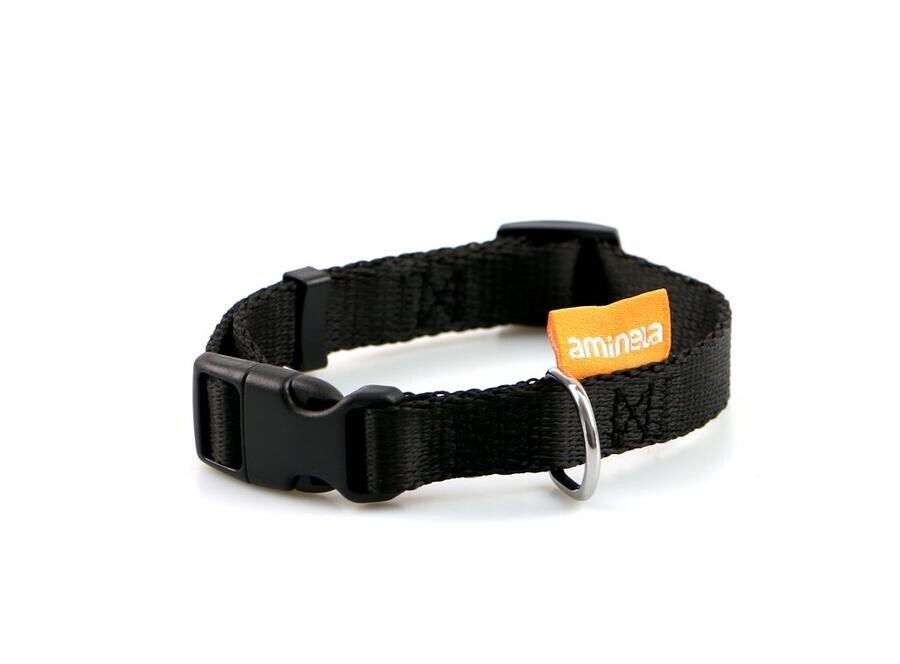 Aminela obojek 15mm/35-55cm černý