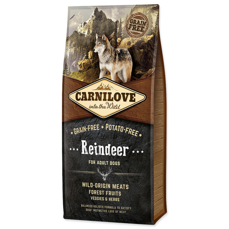 Granule CARNILOVE Reindeer for Adult