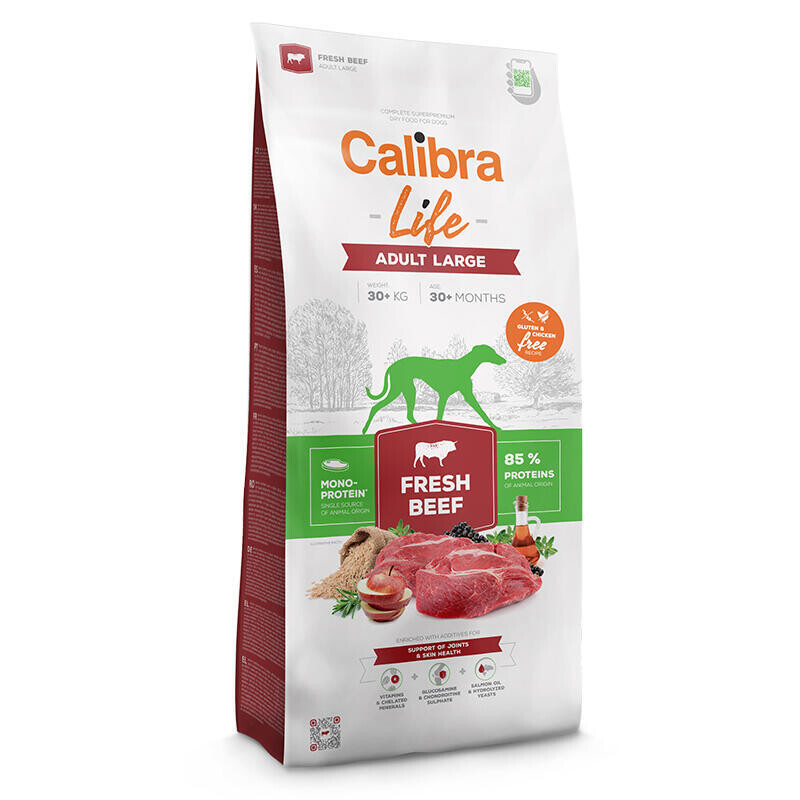 Calibra Dog Life Adult Large Fresh Beef