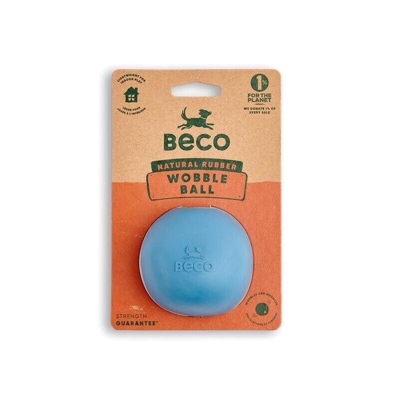 Beco Wobble Ball Hračka pro psy modrá 7,6 cm