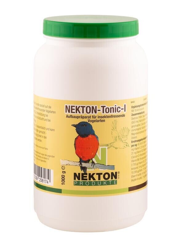 NEKTON Tonic I - krmivo s vitamíny pro hmyzožravé ptáky 800g