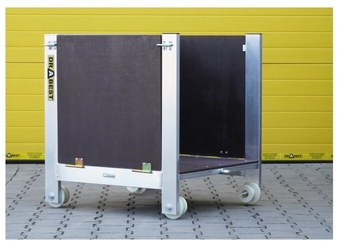 Drabest Vozík pre rebríkový strešný výťah - krytina