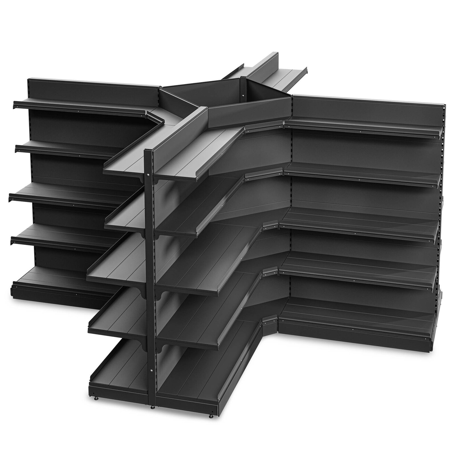 Marbo Regálová zostava do predajne X 193x373x373 - 5 políc