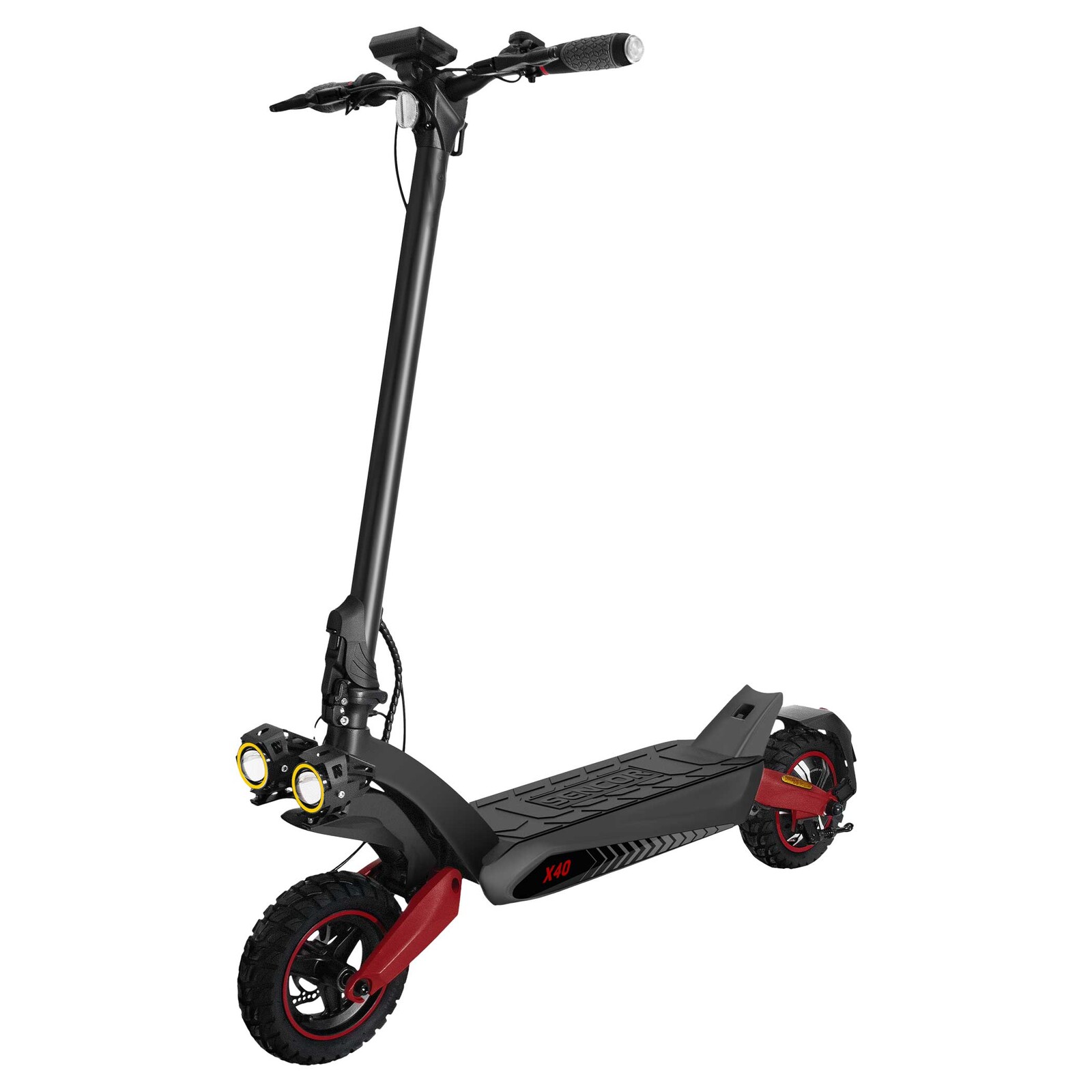 Sencor SCOOTER X40  Scooter  Výkon motora 500 W, Maximálna rýchlosť až 25 km/h (* až 40 km/h) Dojazd až 65 km, .