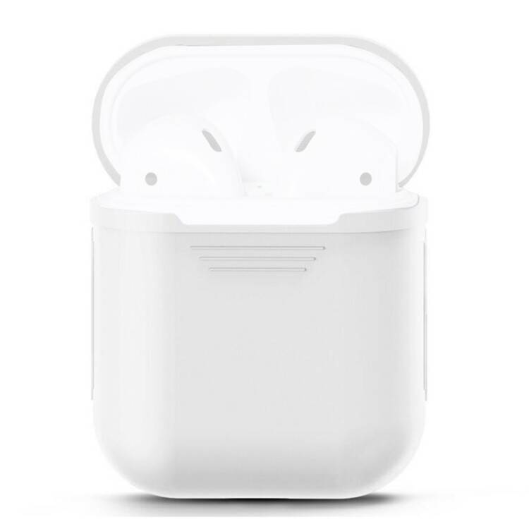 Silikónové púzdro pre Airpods - Biela